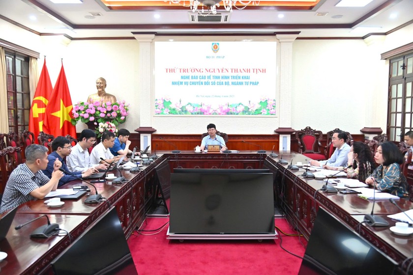 Cần xây dựng hệ sinh thái trợ lý ảo phục vụ hoạt động của Bộ, ngành Tư pháp